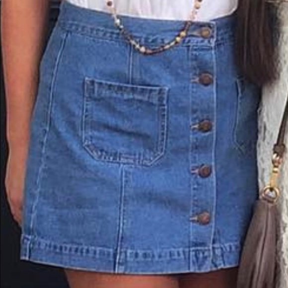Denim skirt - Picture 1 of 4